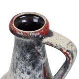 Red Fat Lava Design Vase Bay Keramik West Germany Pottery 67-30