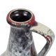 Red Fat Lava Design Vase Bay Keramik West Germany Pottery 67-30