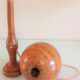 Old bilboquet in varnished wood / vintage 60s-70s