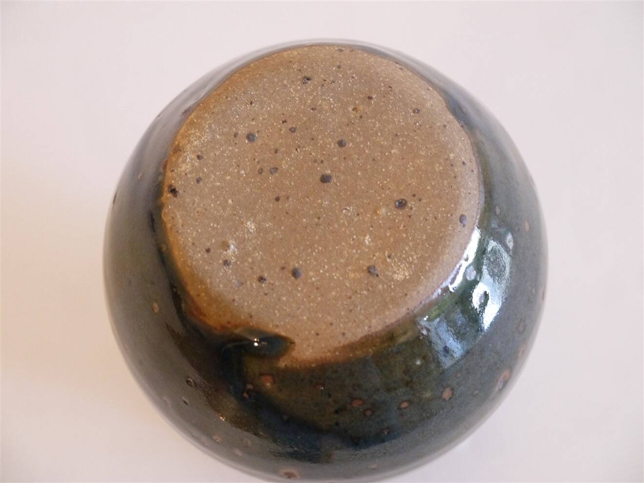 Glazed stoneware vase 1960