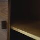 Dutch walnut sideboard with metal legs, 1960s