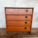 Vintage teak shoe cabinet – 1960s