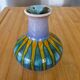 Mini vase soliflore style Vallauris vintage – 1960s polychrome