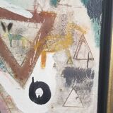 CHAVIGNOT Pierre (1958) - Mixed media on canvas - 89 * 115.5 cms