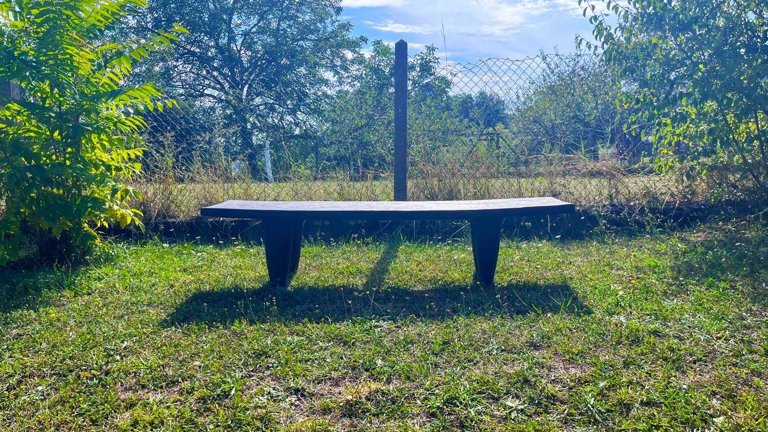 Senoufo Coffee Table XXXL (2m | 1.80m) in Solid Wood