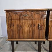 70s Walnut Nightstand