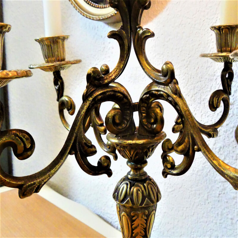 Ancient five-pointed chandelier