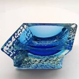 1960s Ashtray  in Hand-worked Murano Glass by Flavio Poli for Sesuso