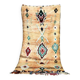 Boujaad vintage Moroccan Berber rug 260 x 128 cm