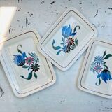 Set of dishes from the Sarreguemines factory