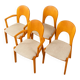 Chaises de salle à manger morten par niels koefoed pour koefoed's hornslet (lot de 4, années 1960)