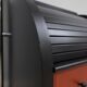 Armoire à volets roulants vintage Giorgetti années 1980