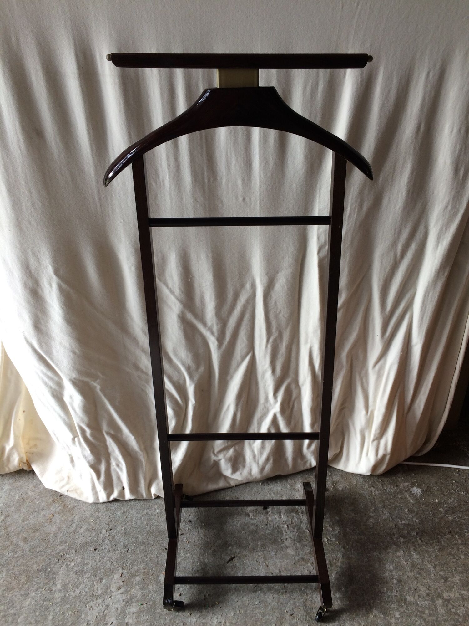 Valet de chambre Fratelli Reguitti bois made in Italy vintage