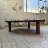 50s round tripod coffee table