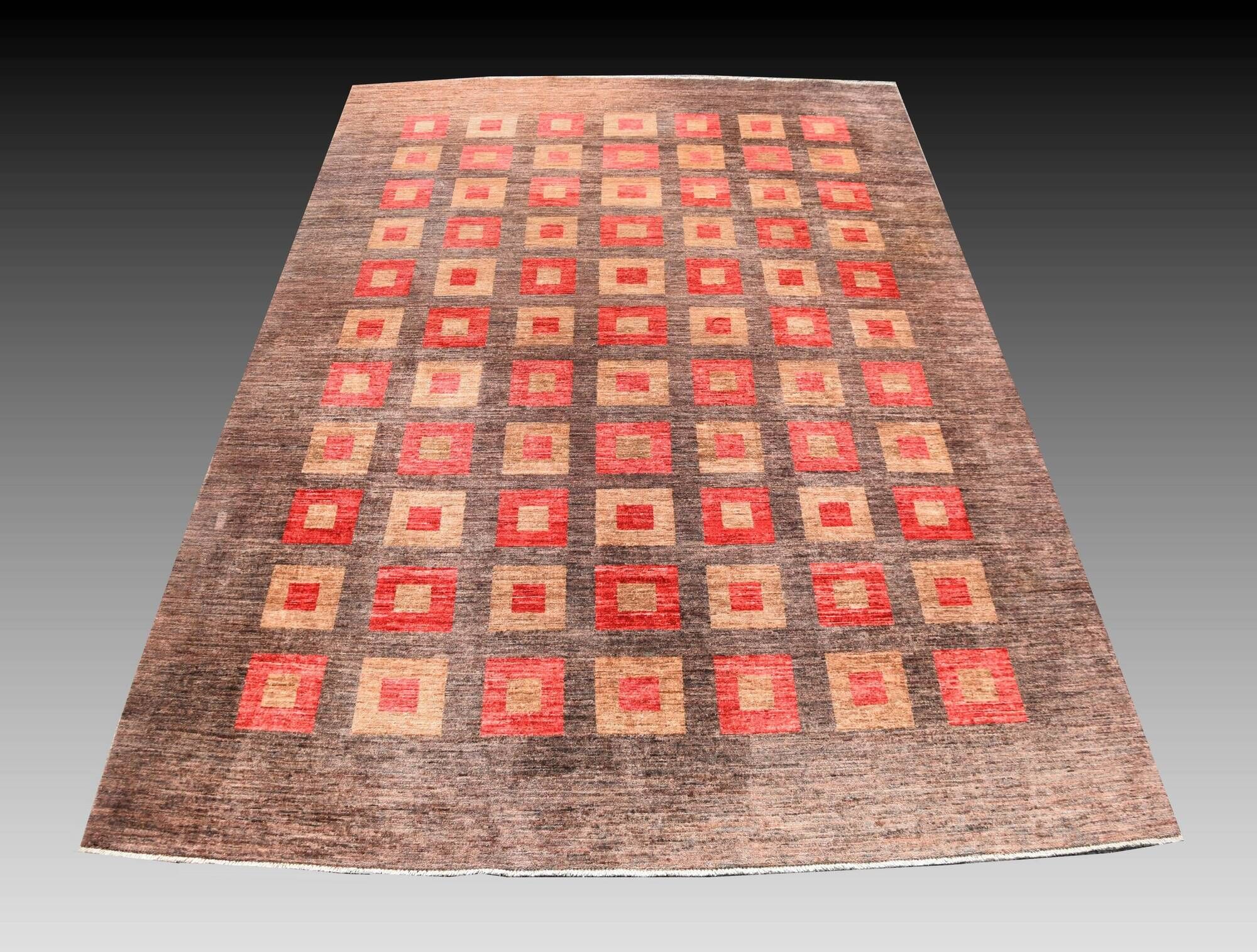Ziegler Oriental Rug Art Deco: 3.12 X 2.40 Metres - Handmade Wool
