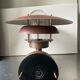 Classic danish mcm outdoor wall lamp in copper