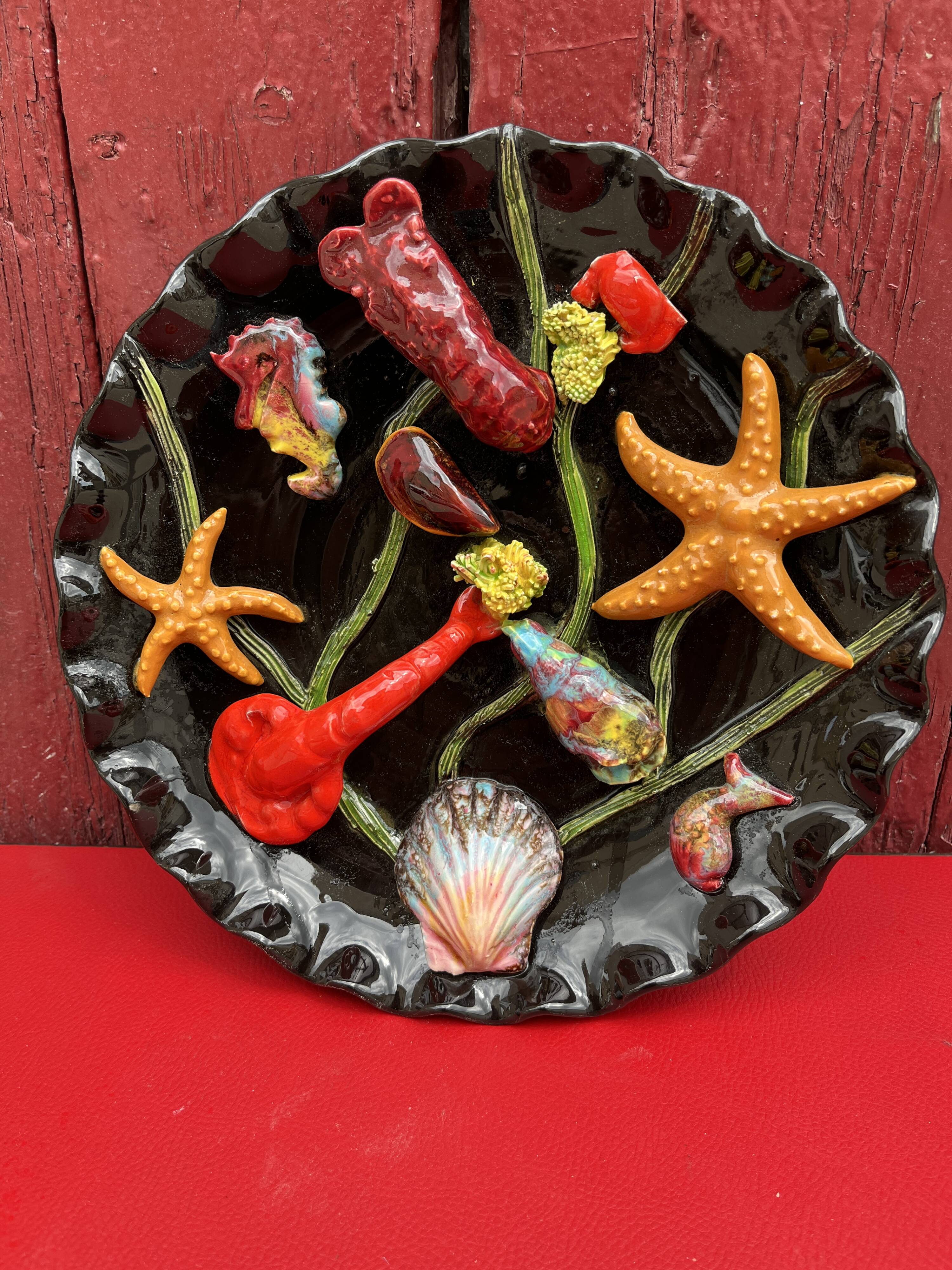 Ceramic wall plate 1960