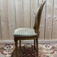 Suite de 4 chaises style Louis XVI "Fer à cheval"