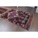Vintage Turkish Oushak Handmade Wool Runner 55X235