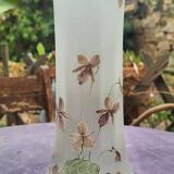 Legras vase, table bouquetier model "violet"