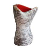 Vase céramique motif bouleau