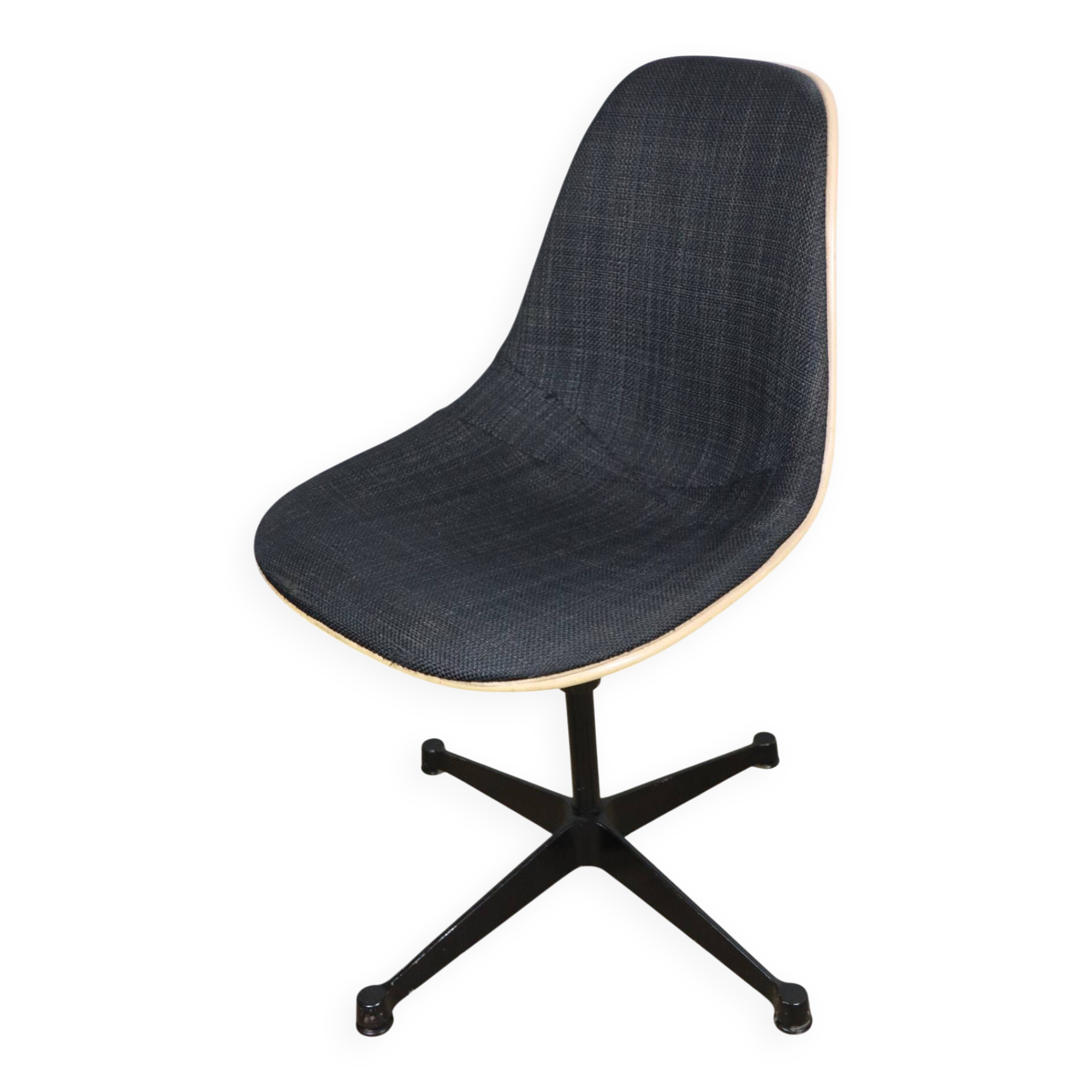 Chaise Eames Herman Miller - Fibre de verre pivotante réglable – 1960