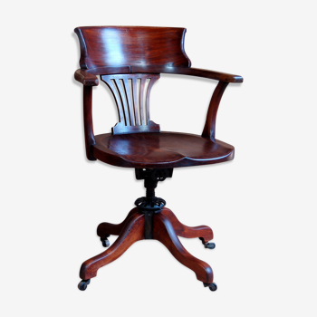 Fauteuil américain de bureau années 20