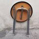 Tabouret pliant vintage Allemagne de L'Est 60/70