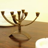 Bronze Menorah, made in Israel, 1970