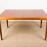 Danish Extendable Teak Dining Table by Henry Walter Klein for Bramin.