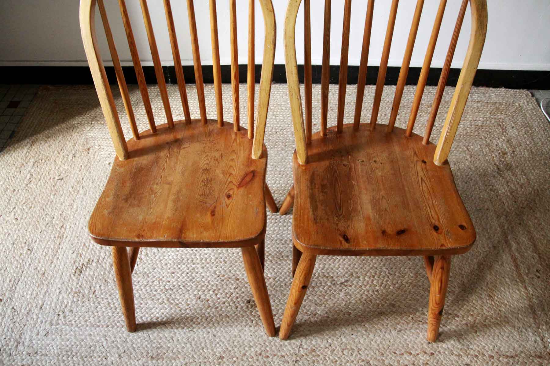 Paires de chaises Windsor