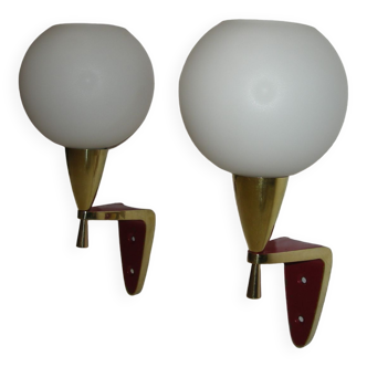 Pair of sconces from the 50s