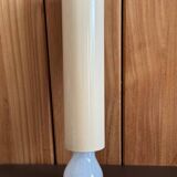 Vase conique en verre bullé