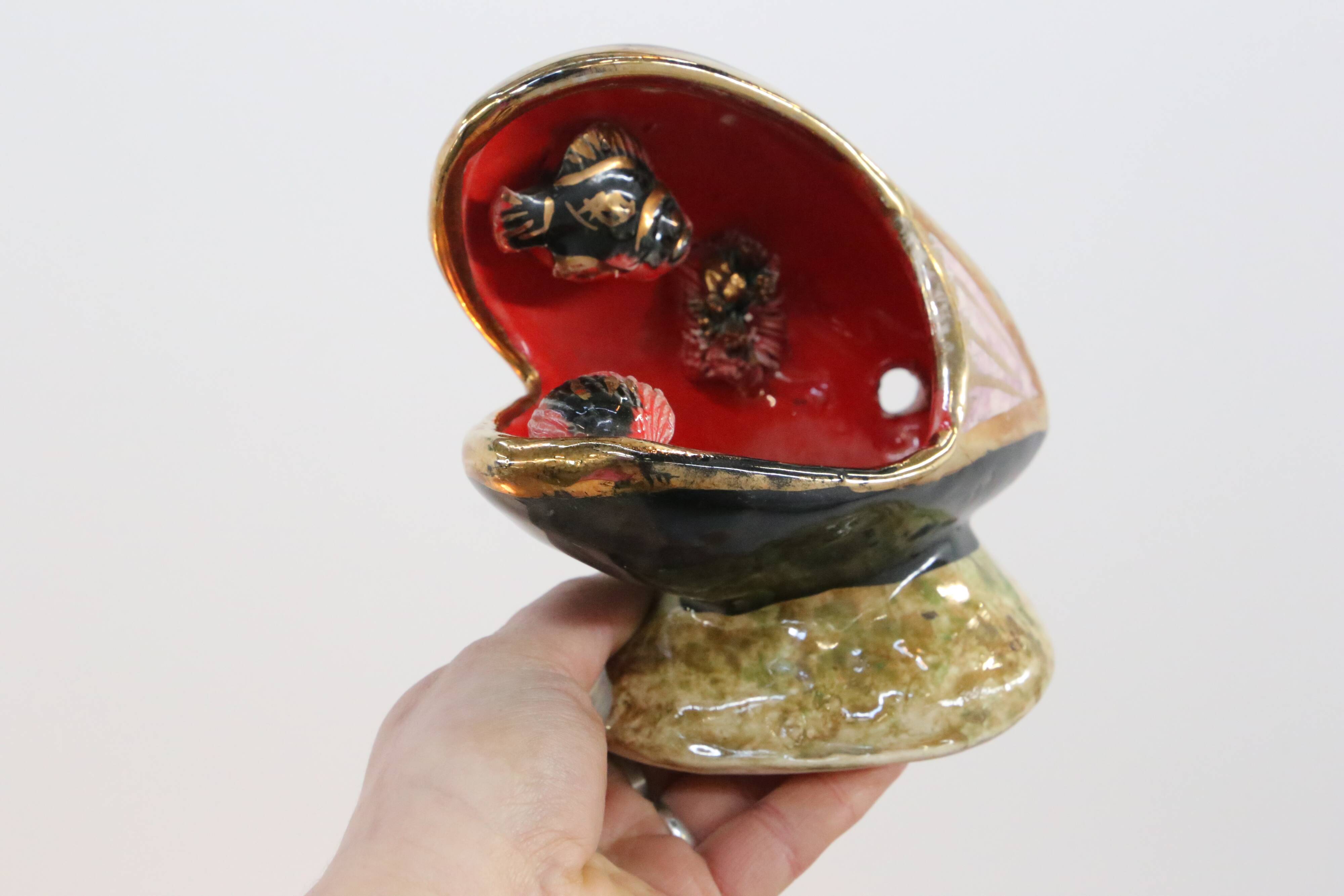 Vallauris ceramic shell / mold