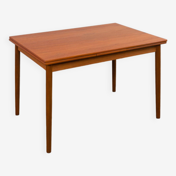 Table à manger extensible classique en teck par AR Mobler, Danemark, années 1960