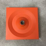 Apply orange 1970 Klaus Hempel for Kaiser lights