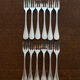 12 Christofle Albi cake forks