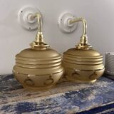 Pair of old wall lights