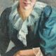 Portrait De Jeune Femme Vers 1890 - 1900