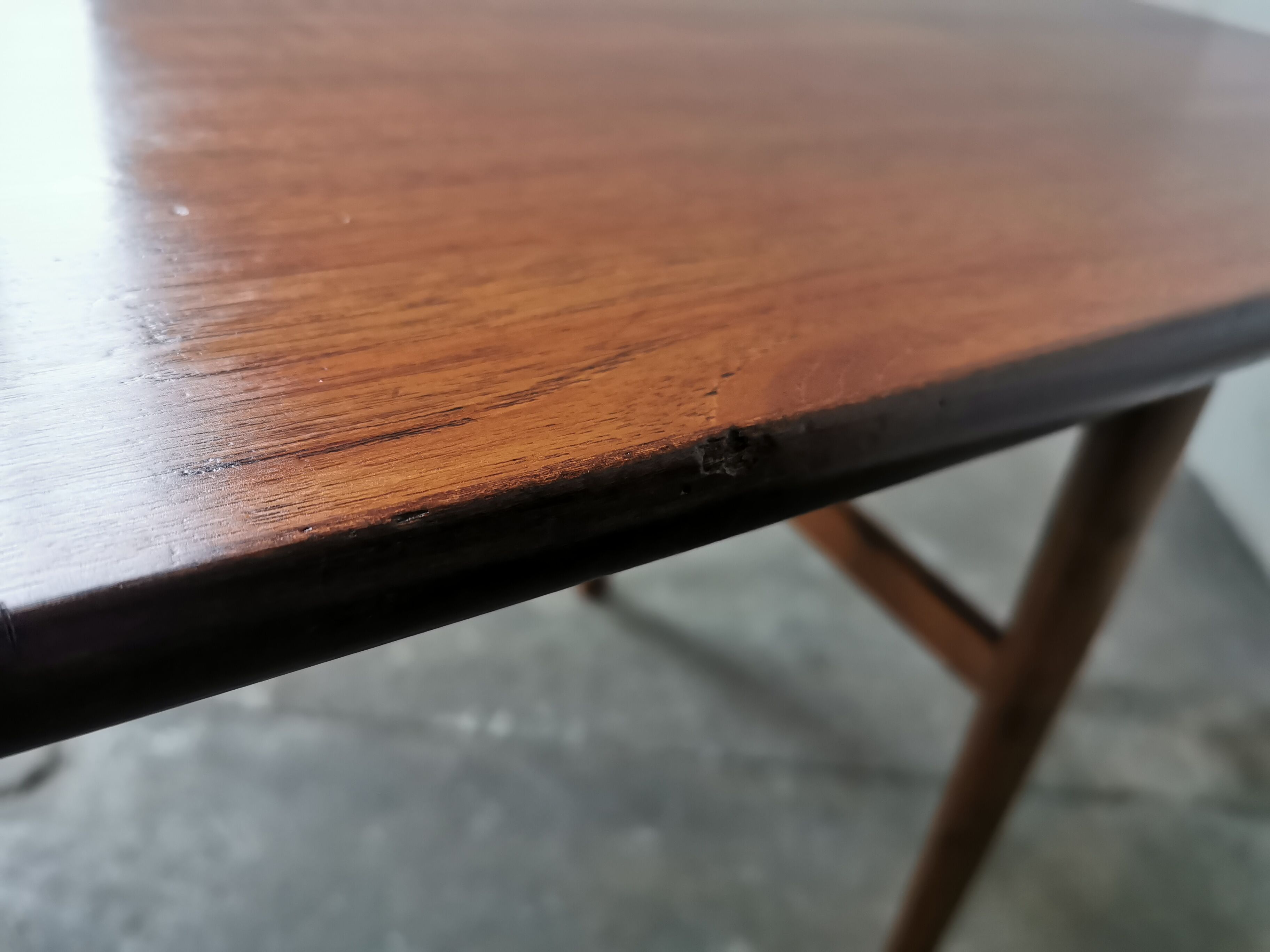 Scandinavian teak coffee table Alberts Tibro