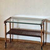 Coffee table on wheels