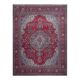 1970s Vintage Persian Handmade Wool Red Oversized Rug 297x378