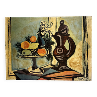 Reproduction of Picasso's painting.