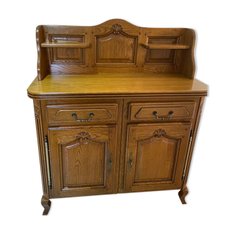 Buffet in solid oak credenza