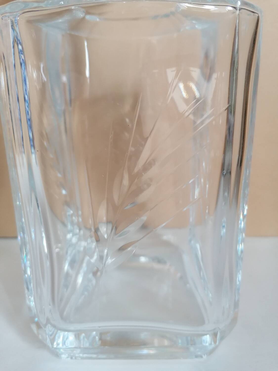 Cristal d'Arques whiskey decanter