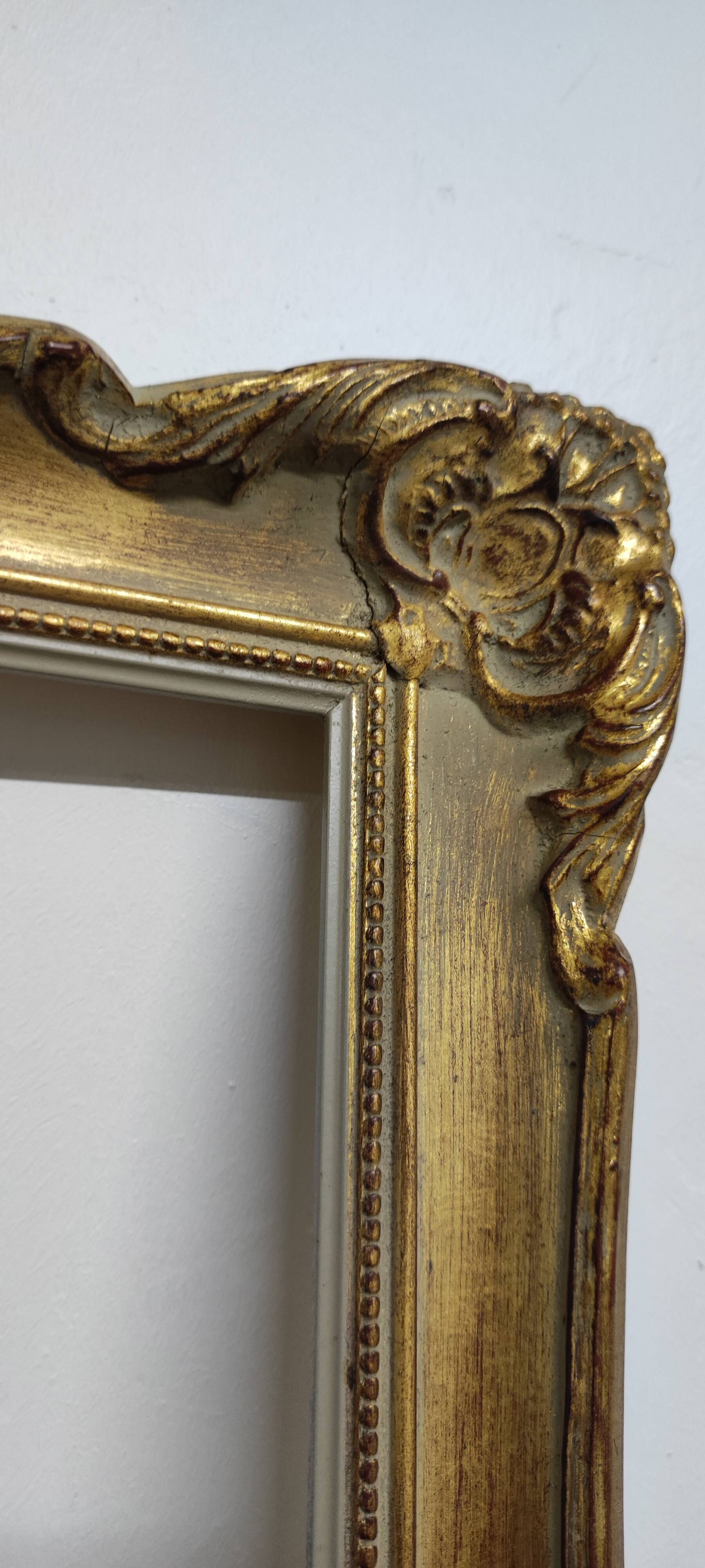 Gilded wooden frame