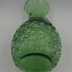 Vintage molded glass decanter