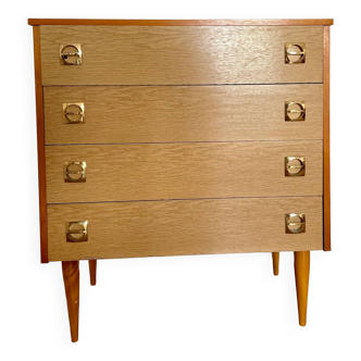 Vintage wooden chest of drawers