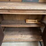 Huge oak display cabinet from the late 19th century