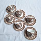 Vintage Rivanel cups and saucers